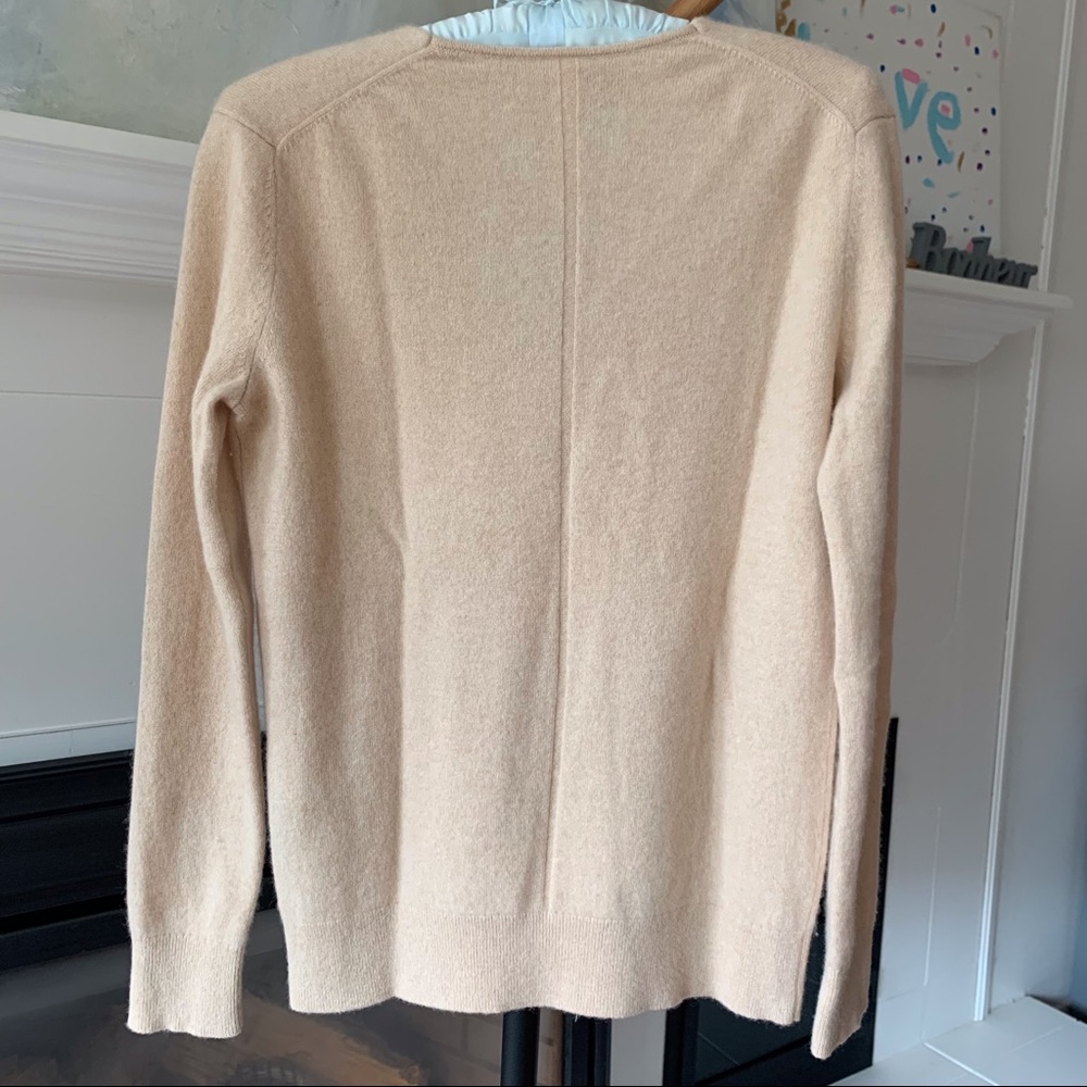Babaton Cream V-Neck Sweater - Picture 2 of 4